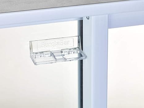 A close up of the lid holder on a window