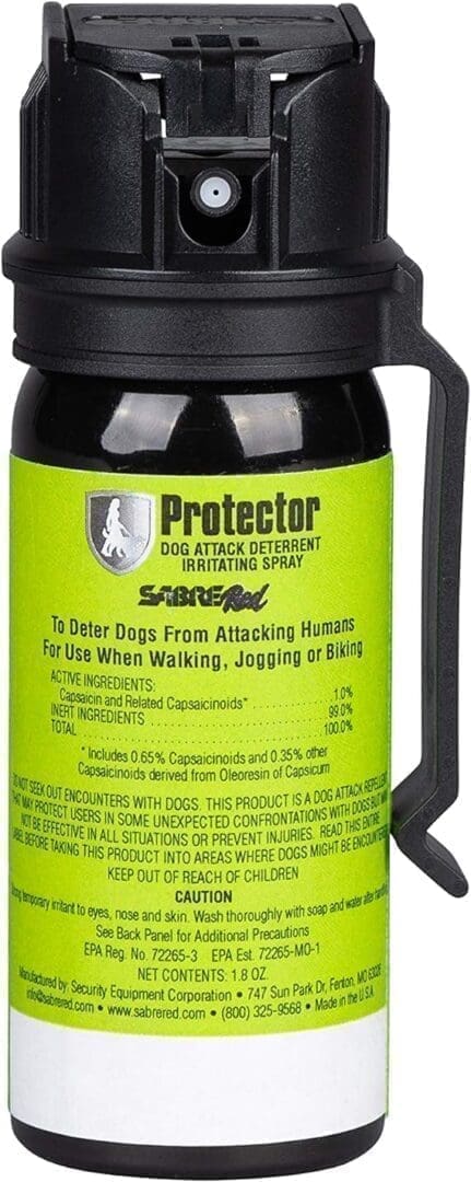 A can of protector spray for dogs.