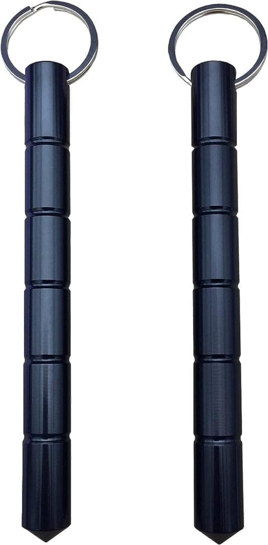 A pair of black poles with a white background